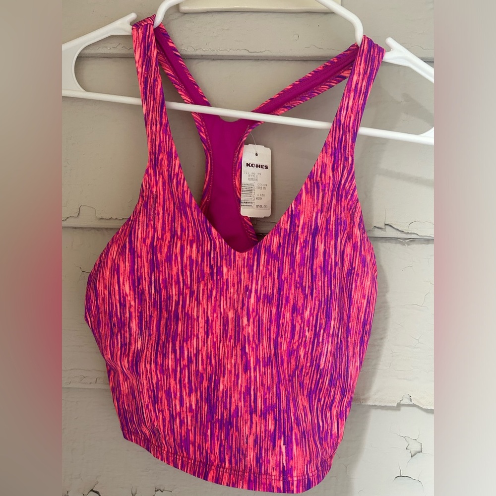 Nike Sports Bra Cropped Tank Top
